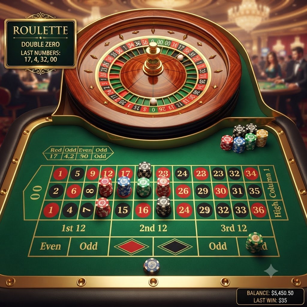 American Roulette - american roulette double zero guide