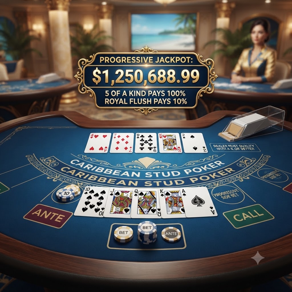 Caribbean Stud - caribbean stud poker online guide