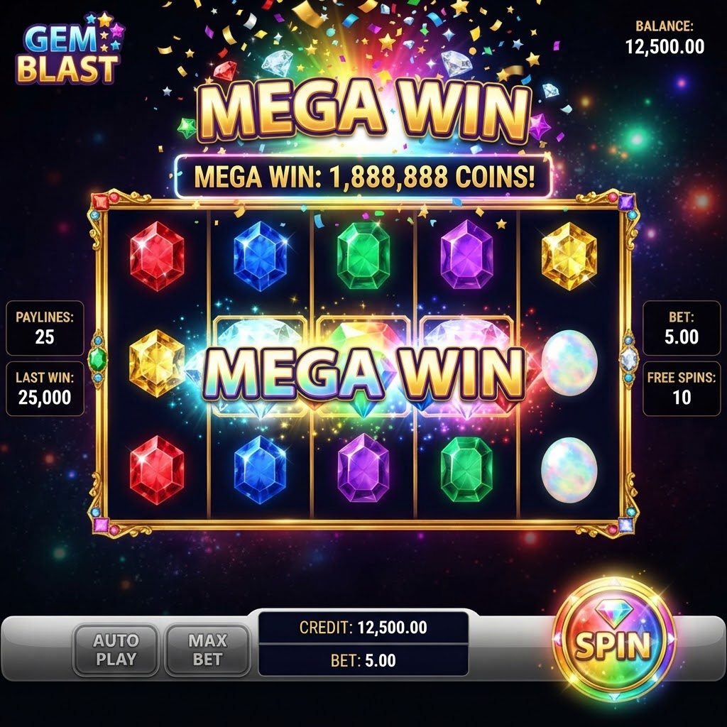 Gem Blast Slots - gem blast slot jackpot strategy