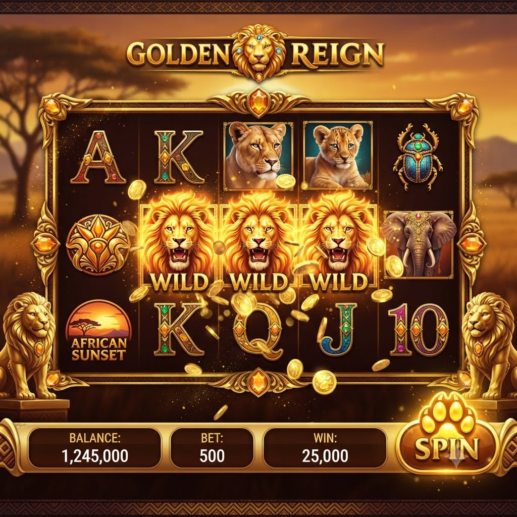 Golden Lion Slots - golden lion slot machine free spins guide