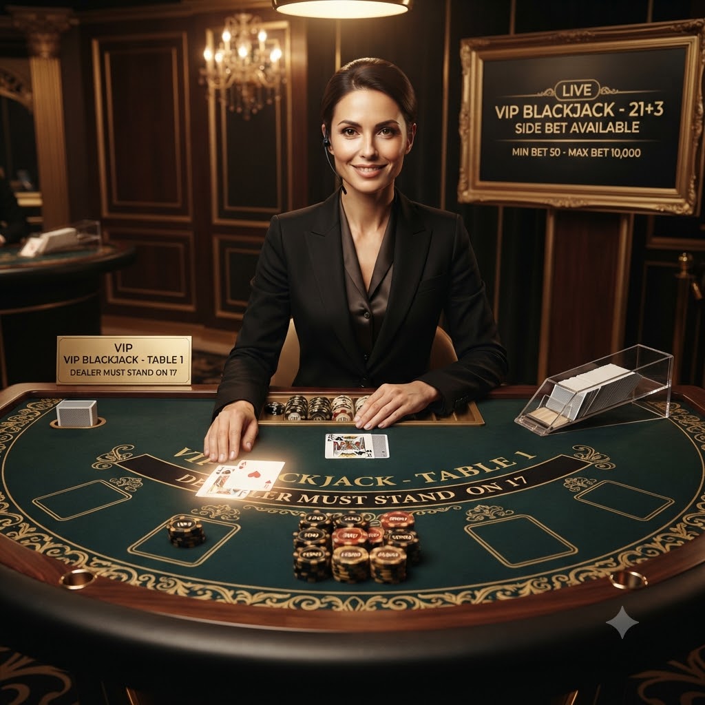VIP Live Blackjack - VIP live blackjack high limit table