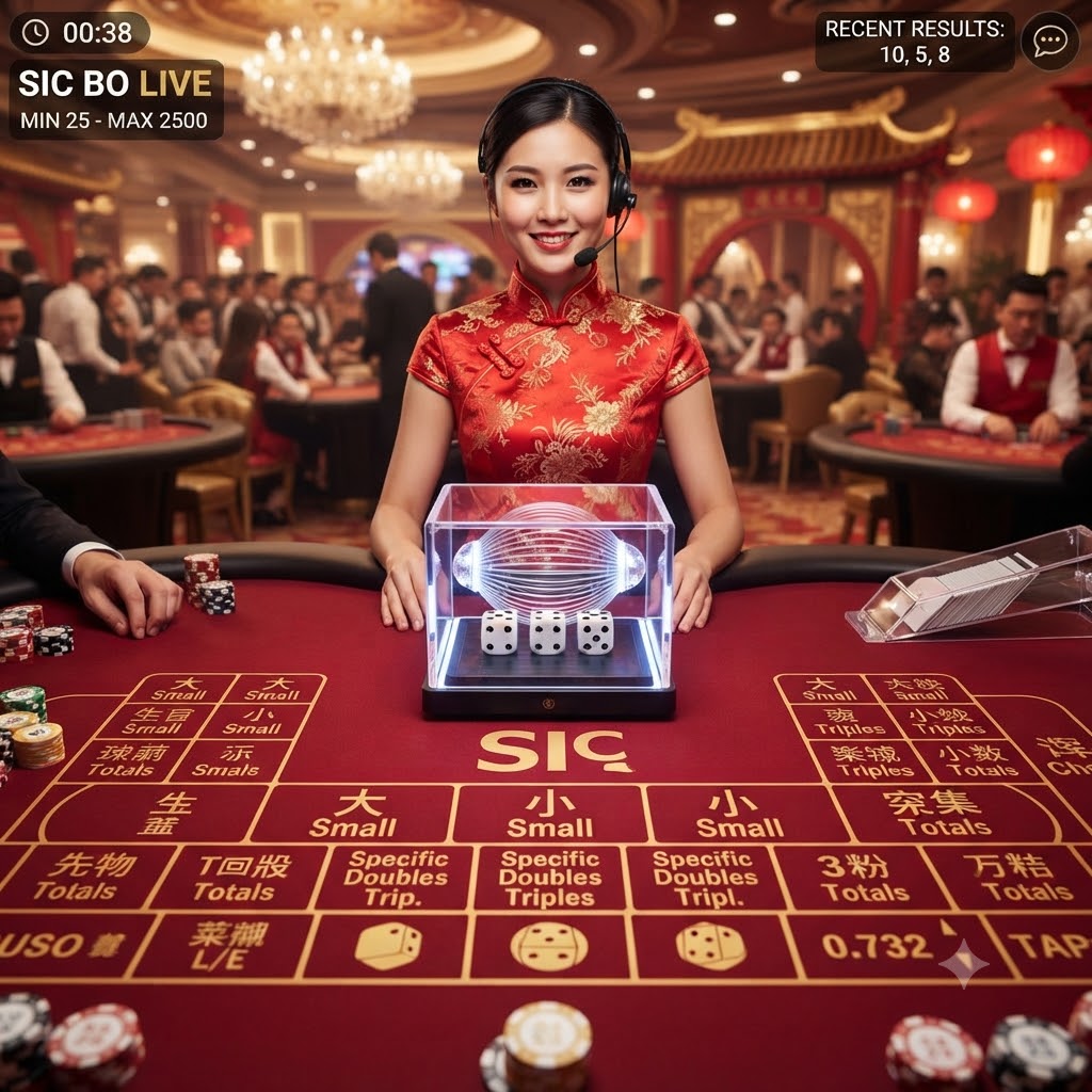 Sic Bo - sic bo live casino how to play