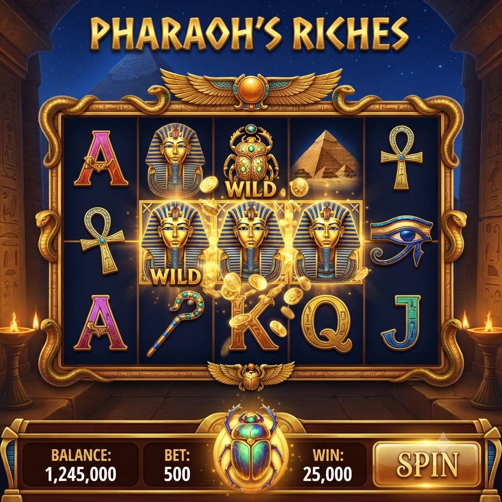 Pharaoh Riches Slots - pharaoh riches slot jackpot guide