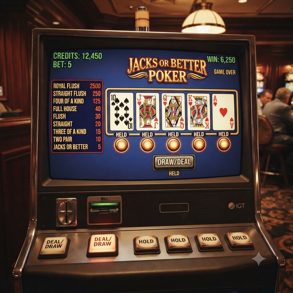 Video Poker - video poker best odds online casino
